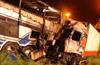 برخورد کامیون و اتوبوس در کمربندی نیشابور ۳ مجروح بر جا گذاشت