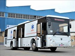 قدردانی وزیر بهداشت از تامین داخل اتوبوس آمبولانس ناوگان اورژانس کشور