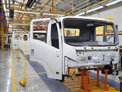 افزایش ظرفیت تولید خودروهای تجاری بهمن دیزل با راه اندازی خطوط رنگ