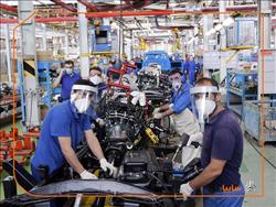 تولید خودروهای تجاری سبک در زامیاد از ۳۰ هزار دستگاه عبور کرد