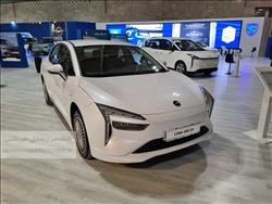 نمایش محصولات جدید ایران خودرو در نمایشگاه خودرو تهران