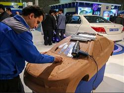 رونمایی از محصولات جدید گروه صنعتی ایران خودرو در نمایشگاه خودرو تهران